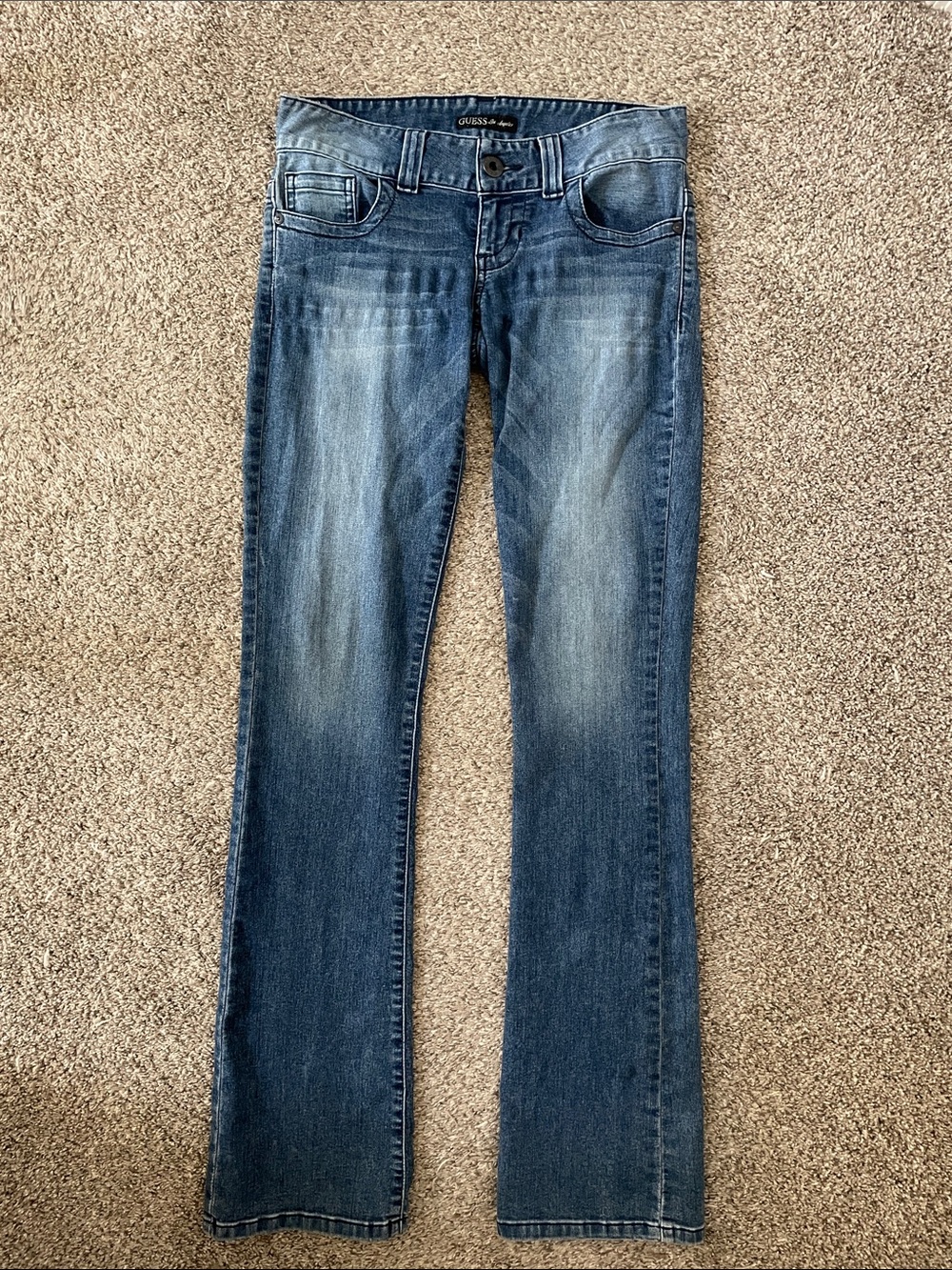 Guess Mid-Blue Slim Jeans - Picture 2 of 7